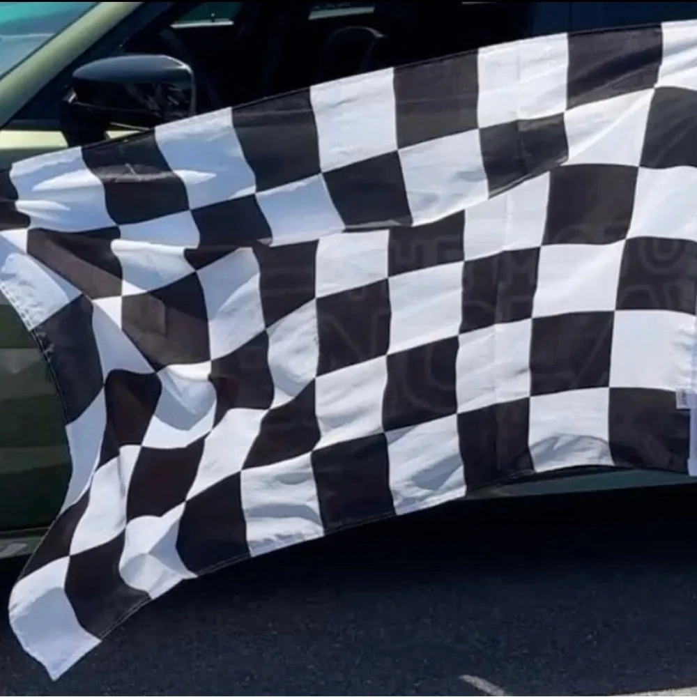 Black and White Checkered flag